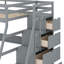 Lit mezzanine avec 7 tiroirs, 2 tablettes et un bureau-75856161-88010939