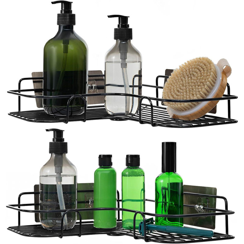 Ranney Adhesive Stainless Steel Shower Basket
