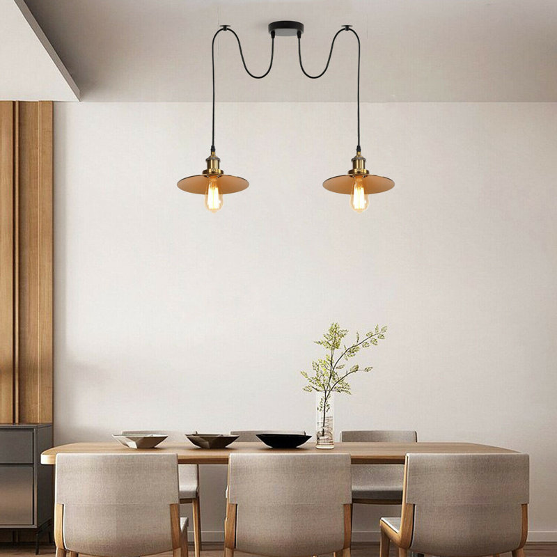Gunn 2 - Light Black Cluster Pendant
