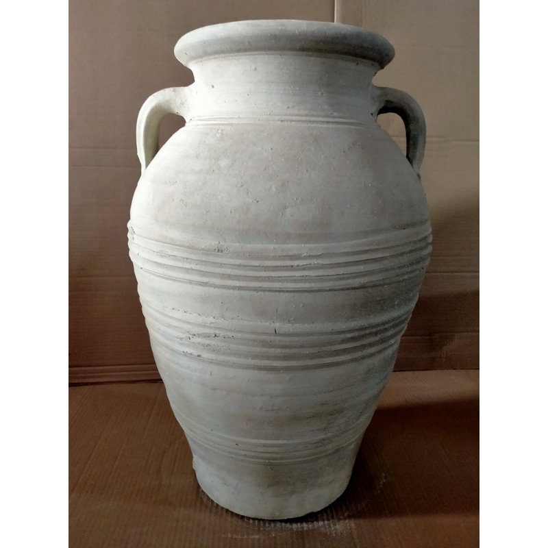 Ellory Clay Table Vase, 27.6" H x 15.75" W x 15.75" D
