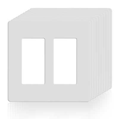 No Subject 2 - Gang Duplex Outlet Standard Wall Plate
