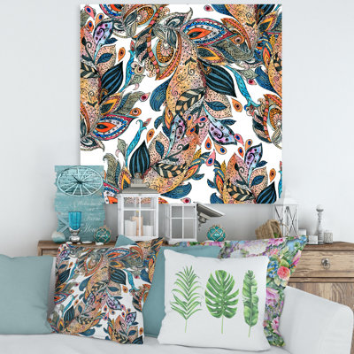 Floral Floral Abstract Texture - Impression sur toile