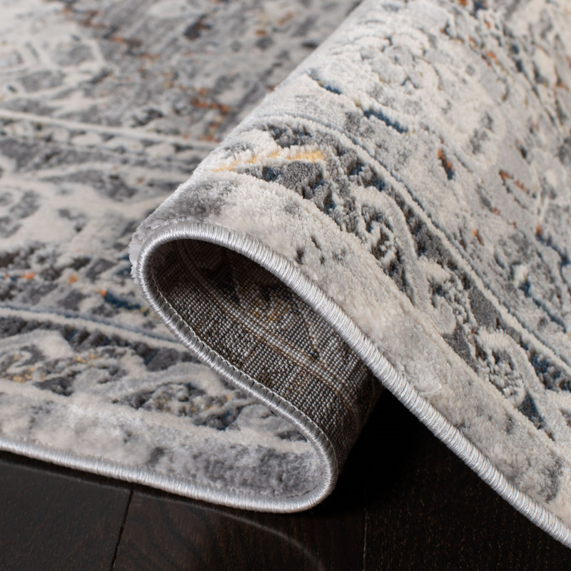 Tapis oriental performance Willena, Carré 5 pi 3 po