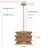 Towne 1 - Light Dimmable Woven Rope Pendant-816046621