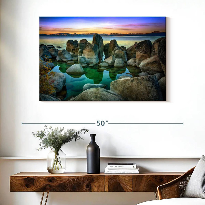 Alvord Rocks At Lake Tahoe, H 26 po x l 39 po