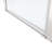 30-31 3/8" Wide Pivot Door - 1/4" Tempered Glass, Smooth Operating Glass Shower Stainless Steel Handle, 3/8-124897846