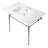 Kingston Brass Edwardian 37-Inch Ceramic Console Sink with Brass Legs-62257204-61166586