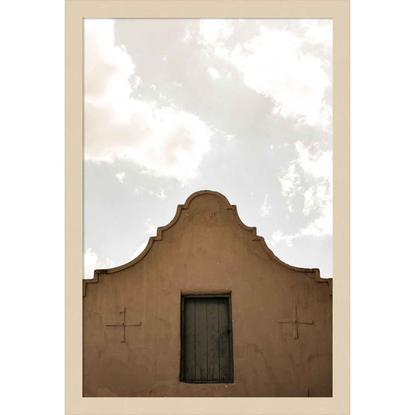 Settlers Shelter by Shot by Clint Wood Framed Wall Art Print, Brown, 21" H x 15" W