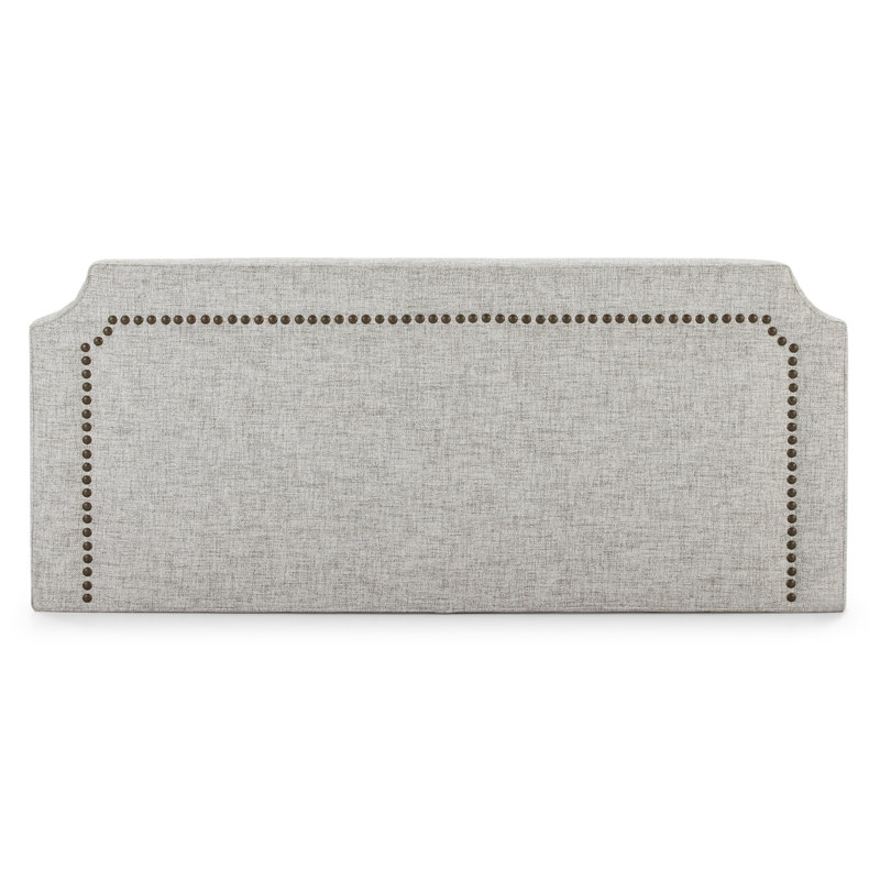 Aurelus Upholstered Headboard, Grey, 60 x 160 cm