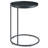 Monet 18"W Metal Industrial Round Side Table with Minimalist Design
