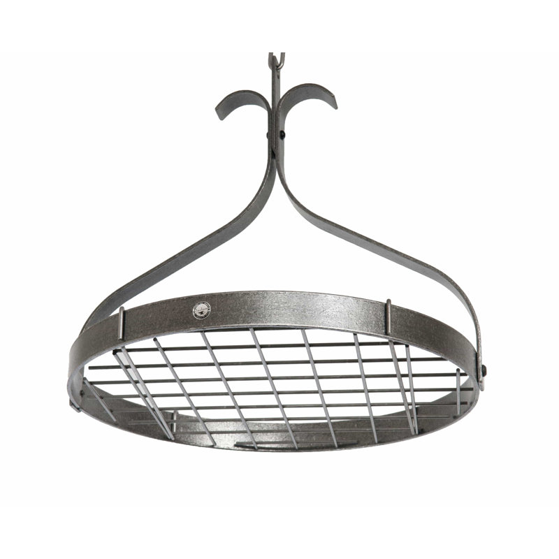 Steel Handcrafted Round Hanging Pot Rack