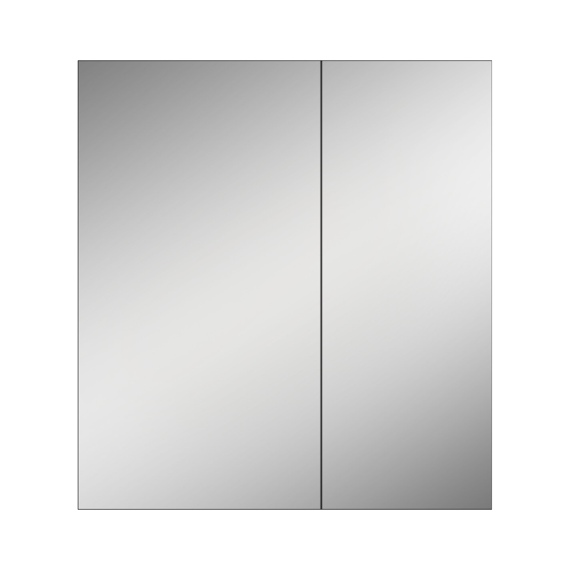 Latitude Run® 23.6'' W 25.6'' H Frameless Medicine Cabinet with Mirror ...