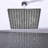 Bathroom Luxury Rain Mixer Combo Set Wall Mounted Rainfall Shower Head System Polished Chrome, (Contain Faucet Roughin Valve Body And Trim)