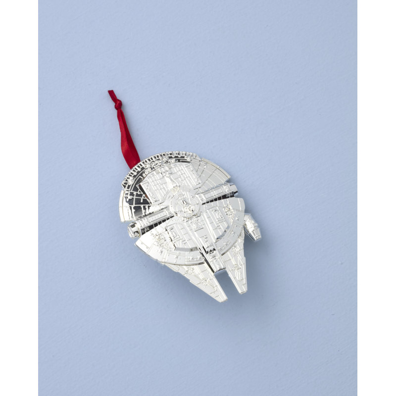 Millennium Falcon Metal Ornament