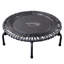 JumpSport 550f PRO Indoor Lightweight 44 Inch Folding Fitness Trampoline, Black