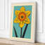 Daffodil Study Botanical - Wrapped Canvas-474776699-474776701