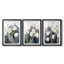 FLORAL Series DCLxxxi - Impression encadrée sur mesure de qualité supérieure - 3 pièces-1126403230-1126403216