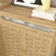 Armoire à café, buffet avec tiroir et tablette réglable, armoire de rangement avec porte de grange