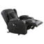 86cm Wide Faux Leather Lift Assist Zero Gravity Recliner with Massager-37674058-37674062