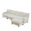 Canapé modulaire en forme de L, canapé capitonné avec repose-pieds pour le salon et la chambre à coucher-117256552-117256554