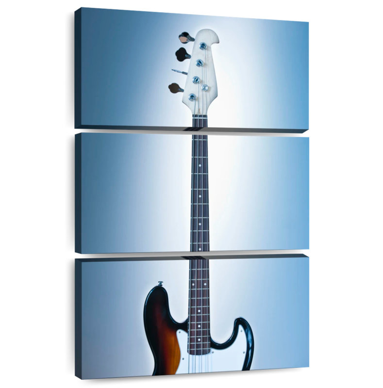 Abarca Cool Bass Guitar, 50" H x 32" W