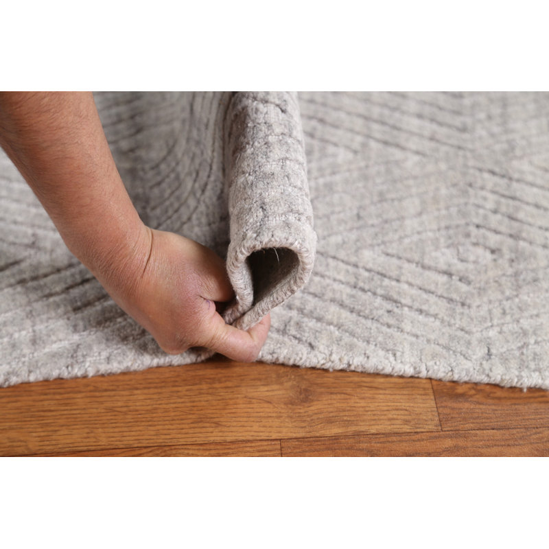 Tapis oriental en laine Trellis Gabbeh noué à la main 5 x 7