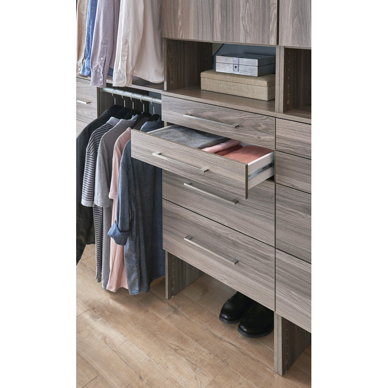 SuiteSymphony 4.92'' H X 24.9'' W Modern Drawer, Pure White