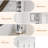 4 Tier Folding Stackable Storage Box, Stackable Storage Drawers On Wheels, Bathroom Floor Cabinet With Doors-1211665638