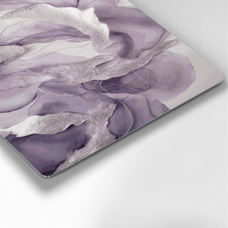 Aquarelle abstraite, art mural en métal beige 12, H 8 po x l 10 po