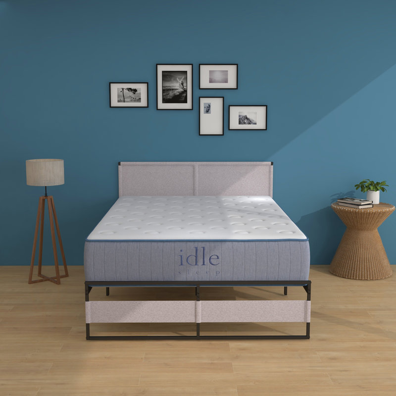 Alwyn Home Doran Hybrid  Mattress in a Box,Memory Foam & Individually Pocket Spring Medium Mattress, King, 10"