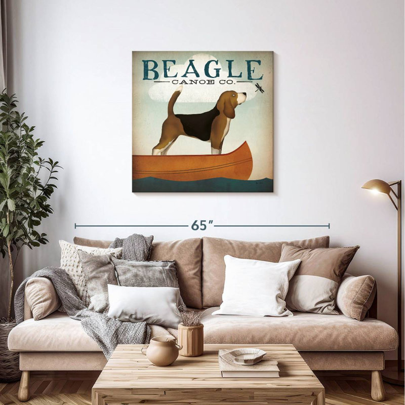 Brampt Beagle Canoe Co, 36" H x 36" W