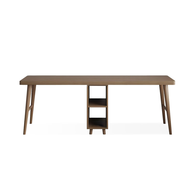 Bureau d'écriture Burlywood, H 29,53 po x l 86,61 po x P 23,62 po