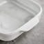MALACASA Square Porcelain China Baker Bakeware
