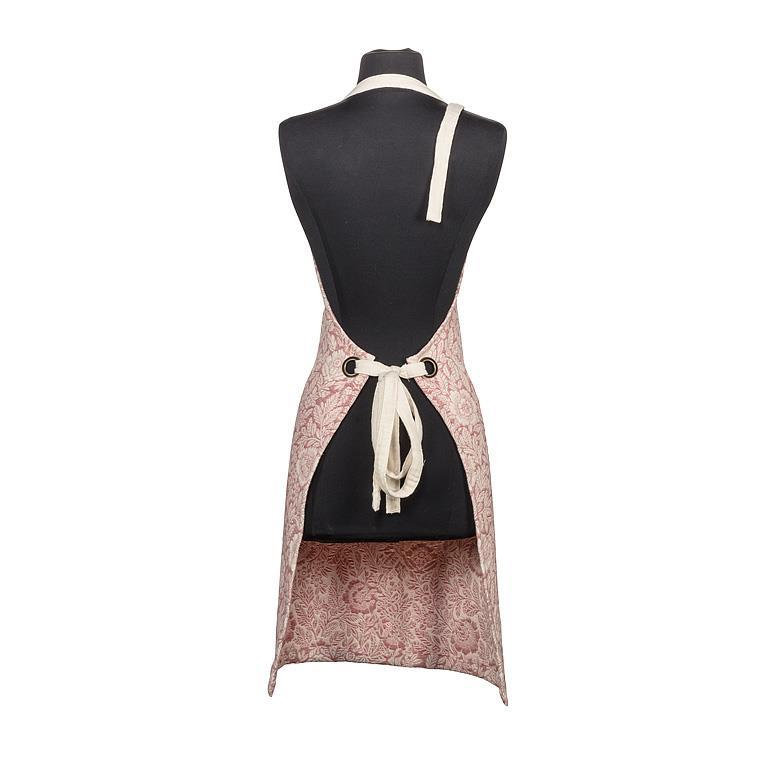 Rose Jacquard Pattern Apron