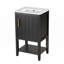 Meuble-lavabo de 20 po avec lavabo