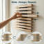 42cm W Solid Wood Wall Mounted Shelving Unit