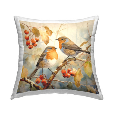 Floral Throw Pillow