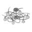 Waithman Glass Semi Flush Mount-33764495