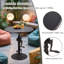 Vintage End Table With Handle Crank Industrial Bar Table Iron Top Dia19.7"-112609269