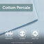 Ensembles de literie en coton confortables, hypoallergéniques, élégance moderne pour la maison