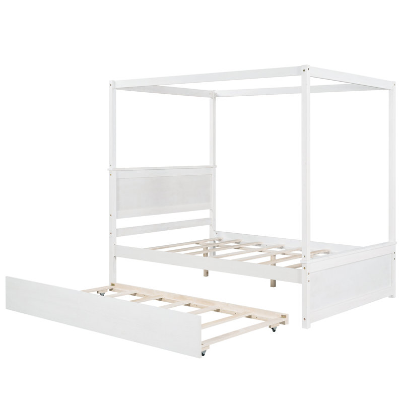 Canopy Bed With Trundle Bed