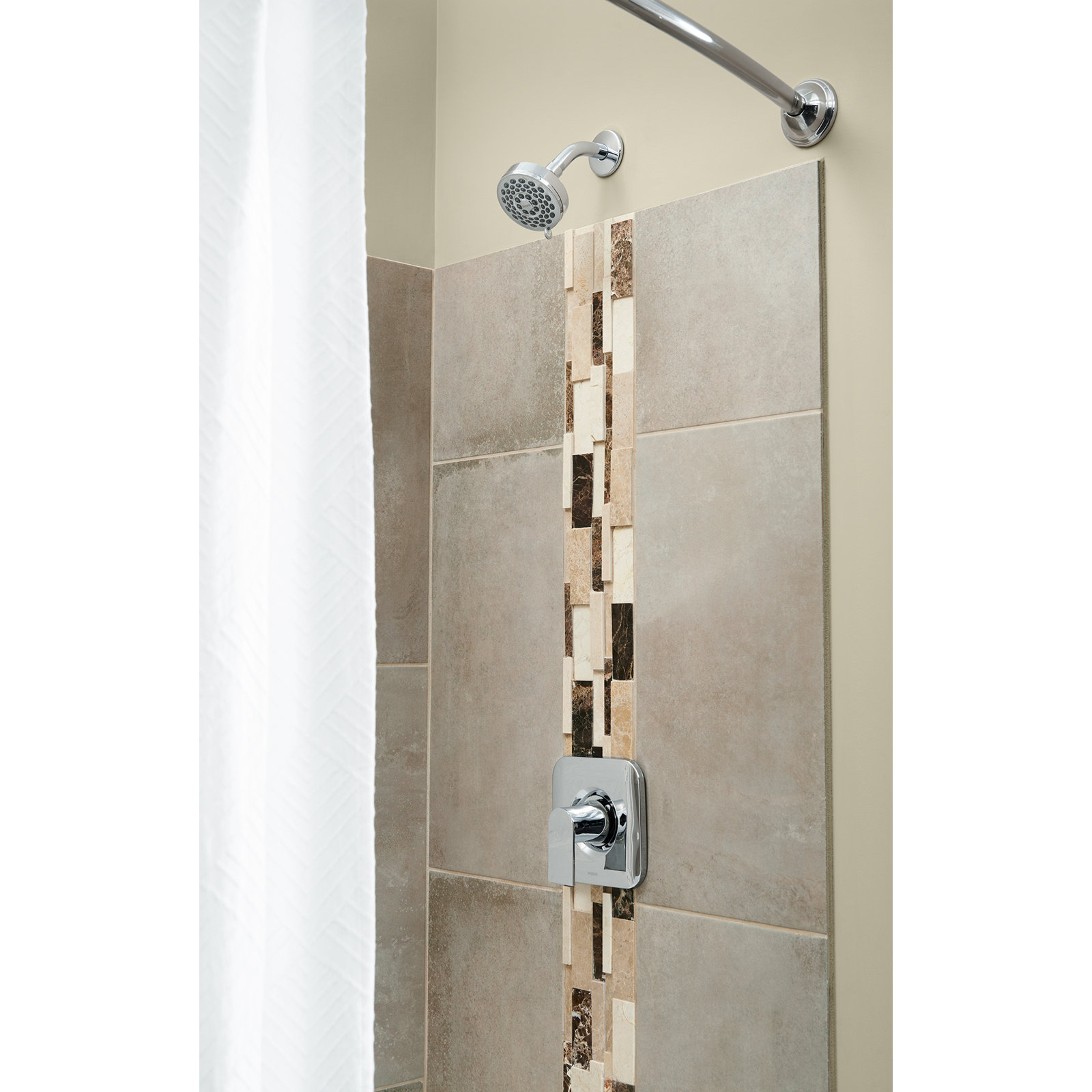 Moen Genta LX Posi-Temp Shower Handle Trim Kit, Valve Required, Chrome