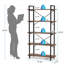 Open Design Display Shelf Unit,Bookshelf,Display Etagere,Plant Stand