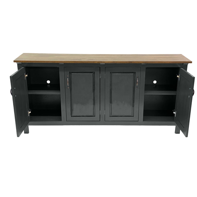 Buffet Modern, Minerai de fer, H 35 po x l 70 po x P 18 po