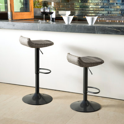 Fionnula Patio Bar Stool by Wildon Home