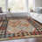 Machine Washable Indoor/Outdoor Xhevrie Paprika Rug-653098921