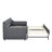 Mid-Century Inspired Daybed with Button Tufted Back, Waved Arms, and Multifunctional Trundle for Elegant and Practical Living-870351925
