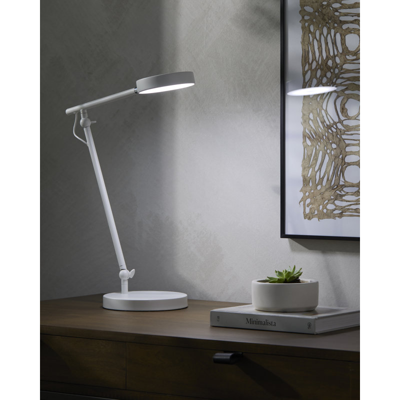 Gayle Accent Table Lamp, White