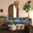 Tov Furniture Azalea Powder Blue Velvet Sofa-1386678669