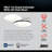 Zaanstad LED Flush Mount